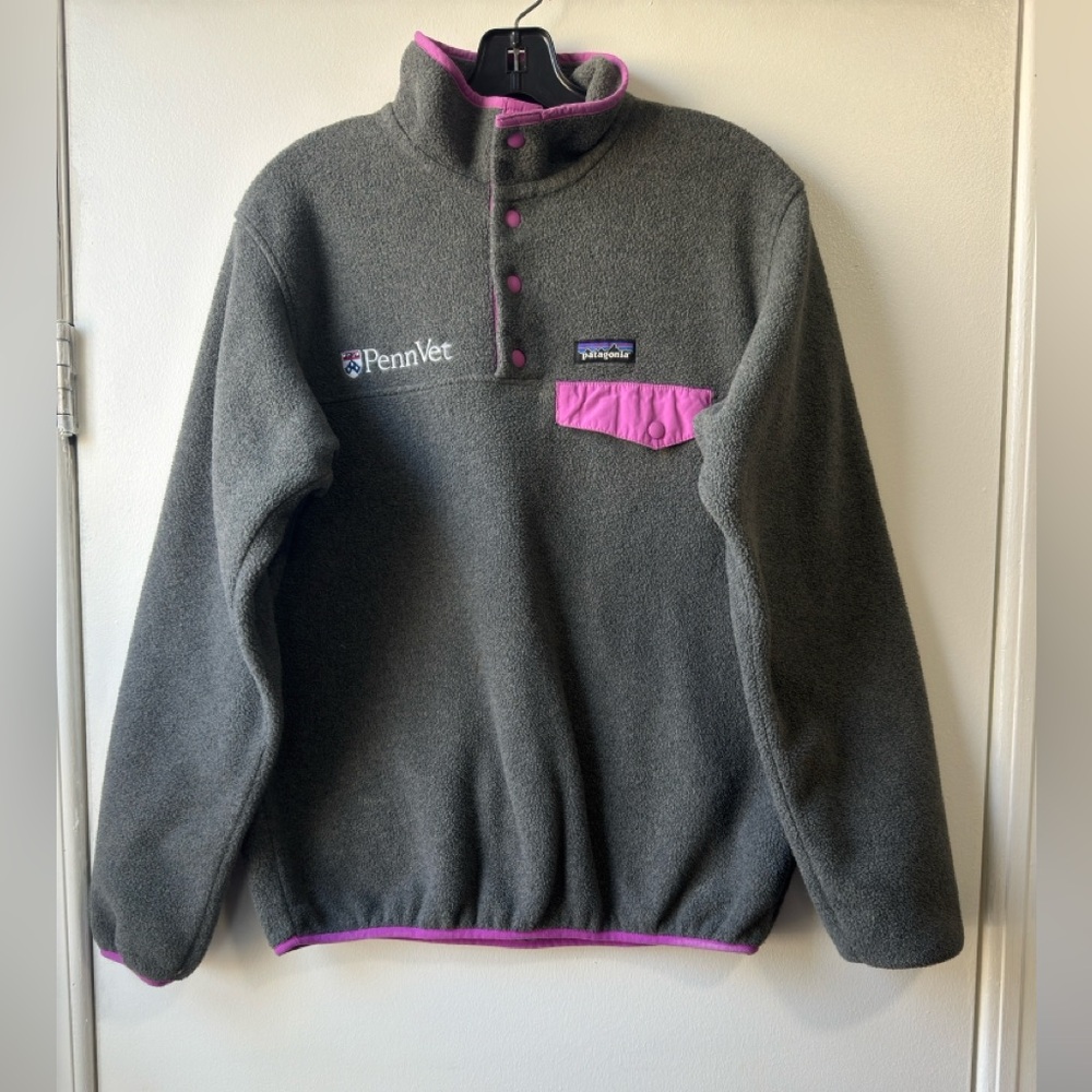 Patagonia Grey Fleece Pullover